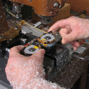 Déforçage de la face par pantographe Vaucher