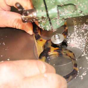 Reprise des plaquettes sur toupie